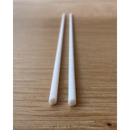 Porcelænsrør Ø3mm L200mm