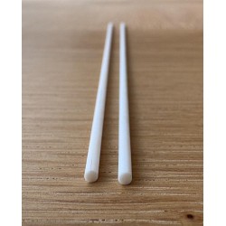 Porcelænsrør Ø3mm L200mm