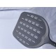 Pizzaspade i aluminium - kort, perforeret 