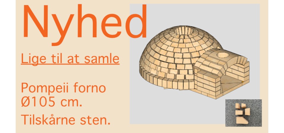 Pompeii forno Ø105cm