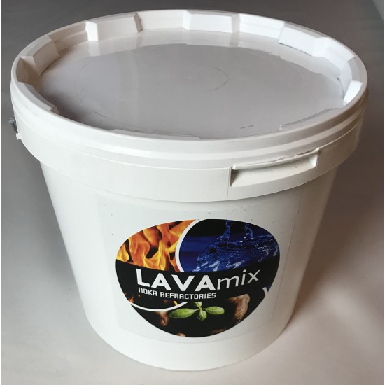 Lava-Mix ildfast støbemasse 1700 C., 20 kg. Lava-Mix ildfast støbemasse 1700 C., 20 kg.