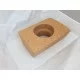 Færdigstøbt skorstensmodul i ildfast sten Ø120 mm.