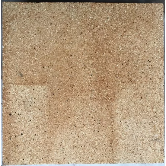 Ildfast plade: 460x460x65 mm.